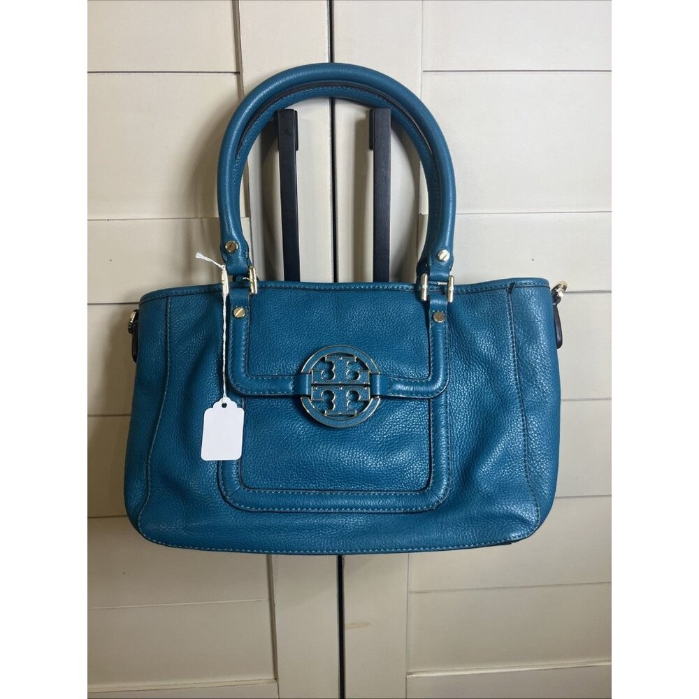 Tory Burch Amanda Classic Mini Satchel Crossbody Hand Bag Purse
